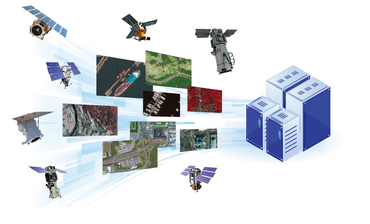 膨大なアーカイブ画像